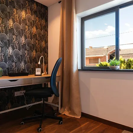7min From University&sé Velha - Ac - Work Desk - Wifi 300mbs -suite 7&8 * Coïmbre