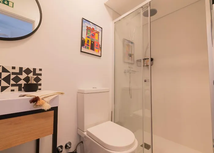 7min From University&sé Velha - Ac - Work Desk - Wifi 300mbs -suite 7&8 Coïmbre