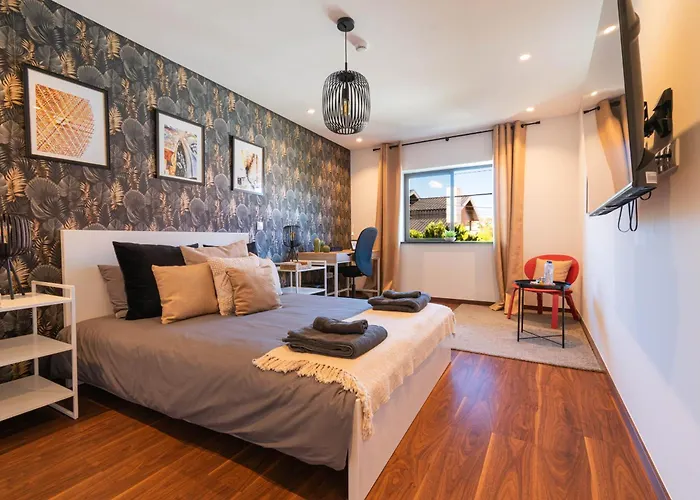 7min From University&sé Velha - Ac - Work Desk - Wifi 300mbs -suite 7&8 Affittacamere Coimbra